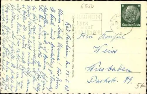 Ak Bad Nauheim in Hessen, Ludwigstraße