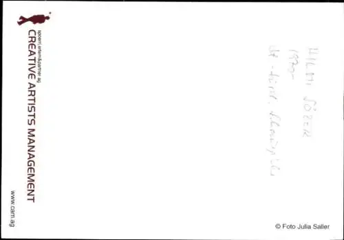 Ak Schauspieler Hilmi Sözer, Portrait, Autogramm