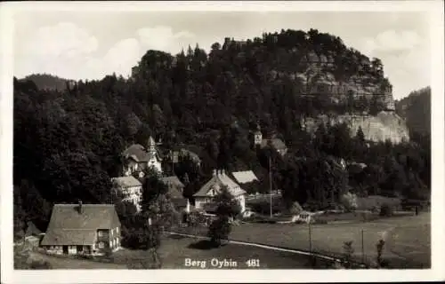 Ak Oybin in der Oberlausitz, Panorama, Berg Oybin