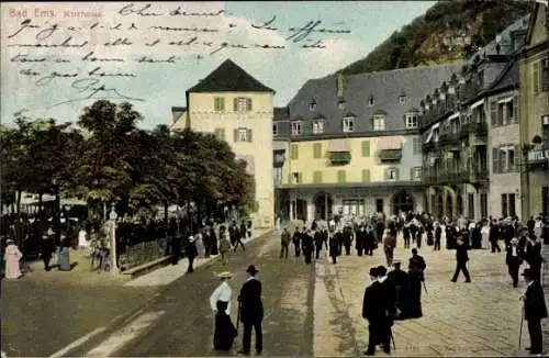 Ak Bad Ems an der Lahn, Hotel Königliches Kurhaus