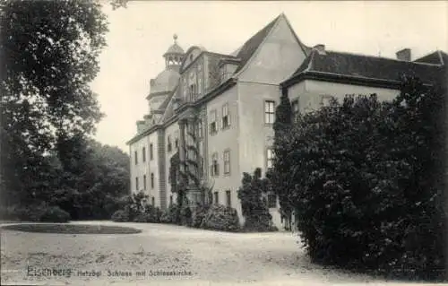 Ak Eisenberg in Thüringen, Herzogliches Schloss, Schlosskirche