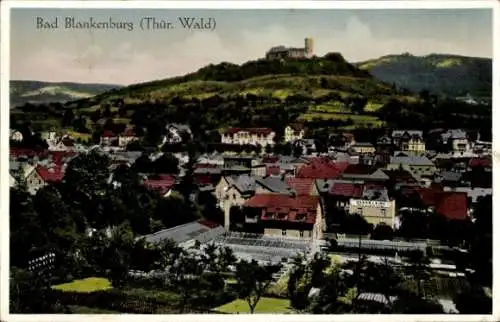 Ak Bad Blankenburg in Thüringen, Panorama