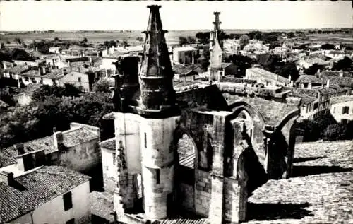 Ak Île de Ré Charente Maritime, Kirche Saint Martin en Re