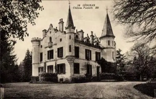 Ak Leognan Gironde, Chateau Ponteilh