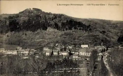 Ak Vic sur Cère Cantal, Panorama