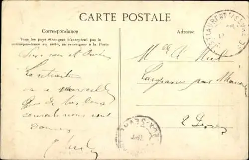 Ak Saint Laurent sur Sèvre Vendée, Kirche