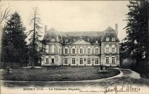 Ak Boury Val d'Oise, Château