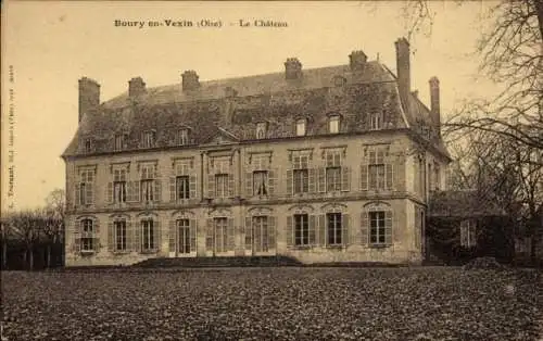 Ak Boury Val d'Oise, Château