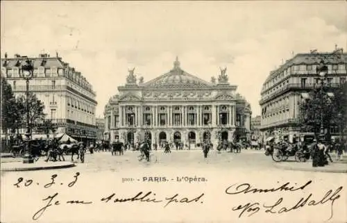 Ak Paris IX, Opéra