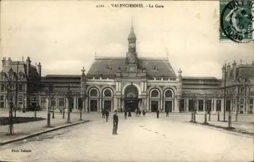 Ak Valenciennes Nord, Bahnhof Frontal