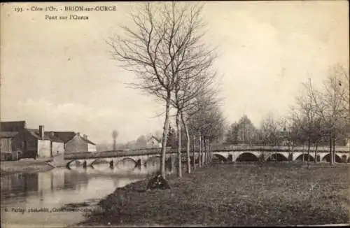 Ak Brion sur Ource, Pont sur l'Ource