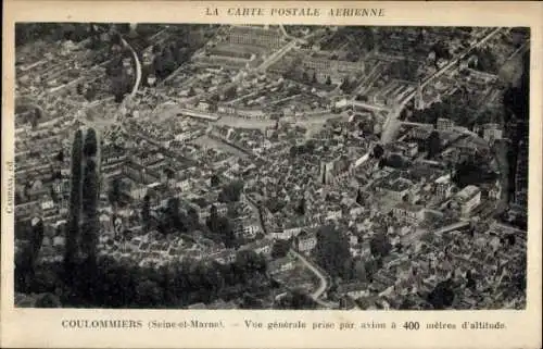 Ak Coulommiers Seine et Marne, Panorama