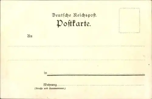 Künstler Litho Mutter, K., Überlingen am Bodensee, Uhrenturm und Tor, Straße, Gesamtansicht