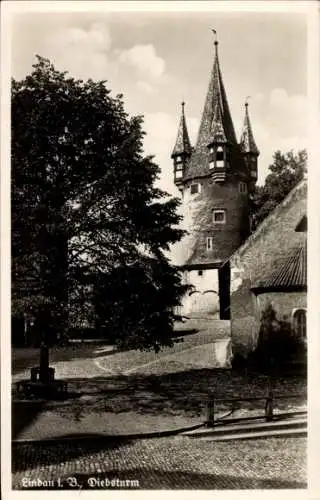 Ak Lindau am Bodensee Schwaben, Diebsturm