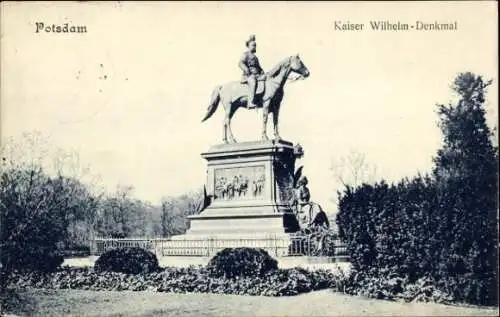 Ak Potsdam, Kaiser Wilhelm-Denkmal