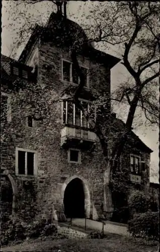 Ak Schaumburg Rinteln an der Weser, Schloss Schaumburg, Burg, Torturm