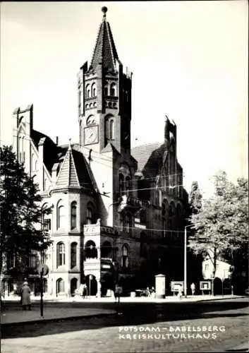 Ak Babelsberg Potsdam, Kreiskulturhaus