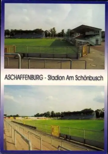 Ak Aschaffenburg in Unterfranken, Stadion Am Schönbusch