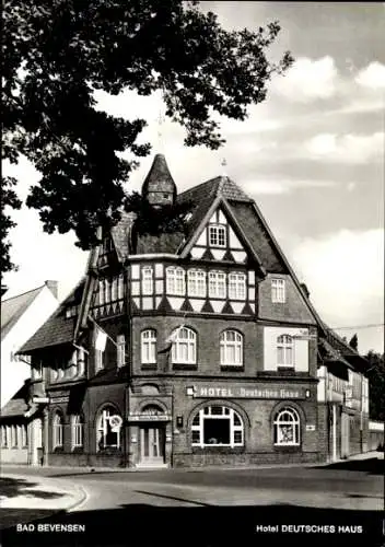 Ak Bad Bevensen in Niedersachsen, Hotel Deutsches Haus