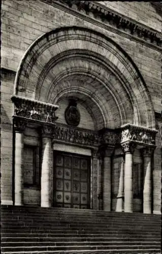 Ak Bückeburg im Kreis Schaumburg, Portal des Mausoleums