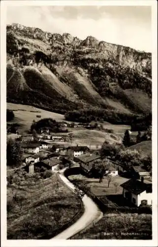 Ak Bach Aschau im Chiemgau Oberbayern, Panorama