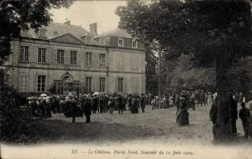 Ak Ry Dänemark, Das Schloss, Juni 1909