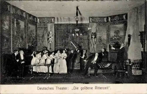 Ak Hannover in Niedersachsen, Deutsches Theater, Die goldene Ritterzeit