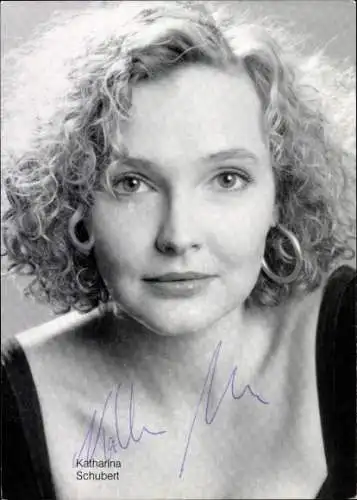 Ak Schauspielerin Katharina Schubert, Portrait, Autogramm