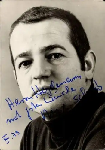 Ak Schauspieler S., Portrait, Autogramm