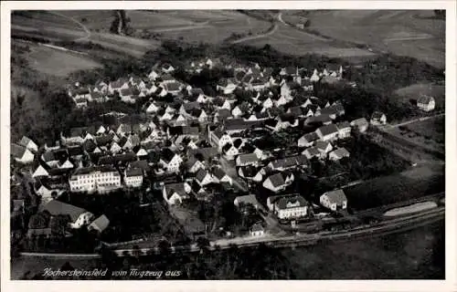 Ak Kochersteinsfeld Hardthausen am Kocher, Fliegeraufnahme