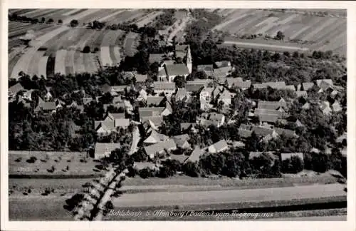 Ak Bohlsbach Offenburg in Baden Schwarzwald, Fliegeraufnahme