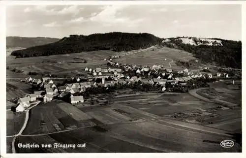 Ak Gosheim in Württemberg, Fliegeraufnahme