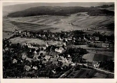 Ak Honhardt Frankenhardt in Württemberg, Fliegeraufnahme