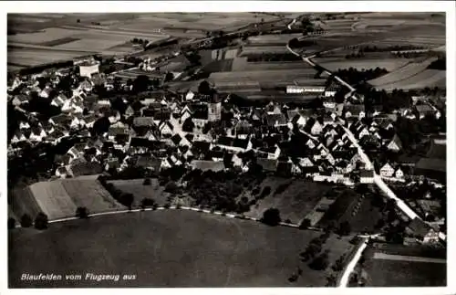 Ak Blaufelden in Württemberg, Fliegeraufnahme