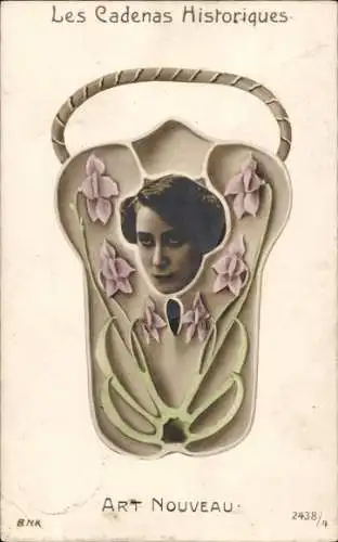 Ak Les Cadenas Historiques, Art Nouveau