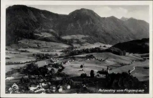 Ak Ruhpolding in Oberbayern, Fliegeraufnahme