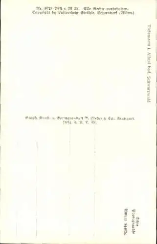 Ak Tiefenstein Görwihl in Baden, Fliegeraufnahme