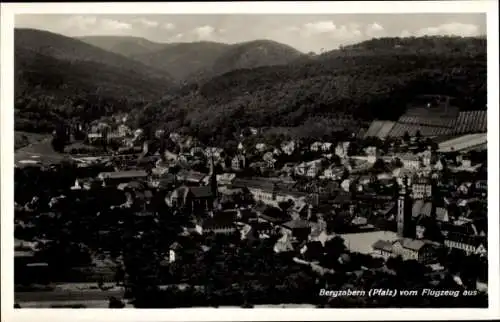 Ak Bad Bergzabern an der Weinstraße Pfalz, Luftaufnahme