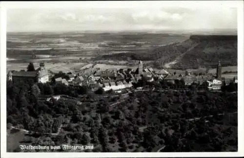 Ak Waldenburg in Württemberg, Fliegeraufnahme