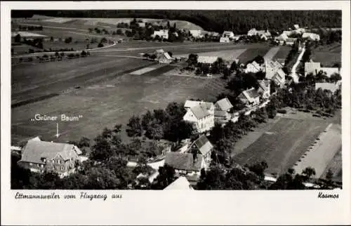 Ak Ettmannsweiler Simmersfeld im Schwarzwald, Fliegeraufnahme