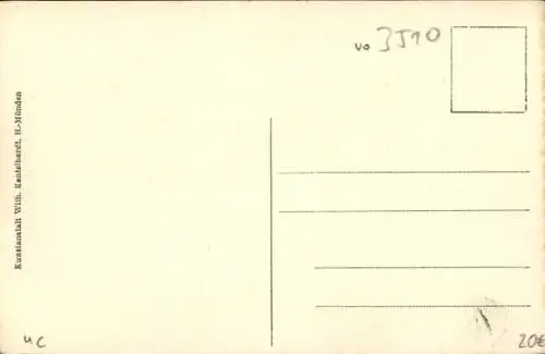 Ak Wiershausen Hann. Münden in Niedersachsen, Totale, Gastwirtschaft von F. Nolting