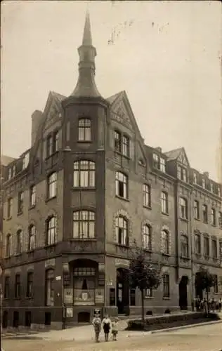 Foto Ak Aue im Erzgebirge Sachsen, Gebäude, Bäckerei Konditorei, Kinder