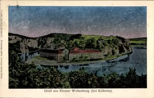 Luna Ak Kelheim an der Donau Niederbayern, Kloster Weltenburg