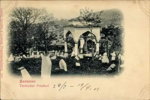 Ak Sarajevo Bosnien Herzegowina, Türkischer Friedhof