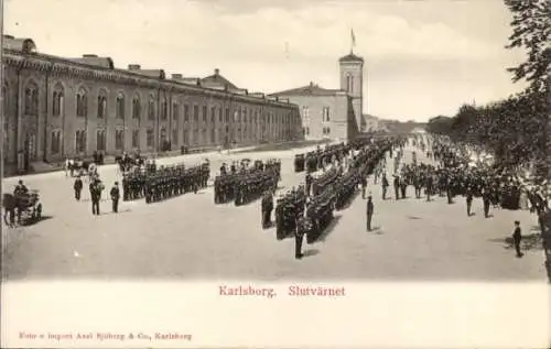 Ak Karlsborg Schweden, Slutvärnet, Soldaten