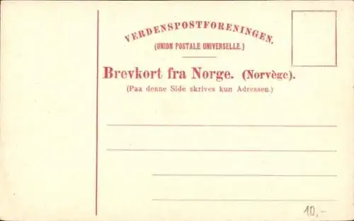 Ak Trondhjem Trondheim Norwegen, Olaf Trygvessøns Gade, Straßenbahn