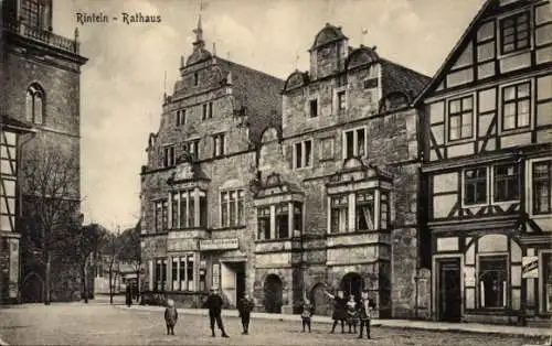 Ak Rinteln an der Weser, Rathaus