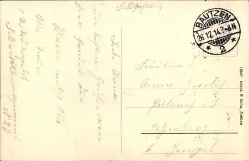 Ak Bautzen in der Oberlausitz, Blick vom Proitzschenberg