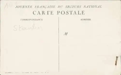 Künstler Ak Steinlen, Journee Francaise du Secours National