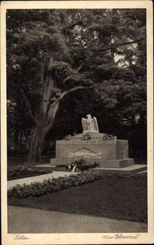 Ak Zittau in Sachsen, 102er Ehrenmal